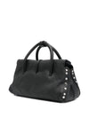 Zanellato Postina® Small Leather Bag Venissa Black Black