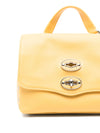Zanellato Postina® Baby Bag In Smooth Yellow Sole Leather