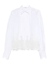 Ermanno Scervino Cotton embroidered shirt