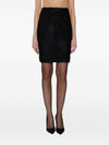 Balmain Monogram Midi Skirt