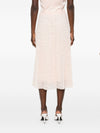 Ermanno Scervino Embroidered long skirt