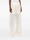 Ermanno Scervino Embroidered wide-leg trousers