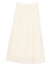 Ermanno Scervino Embroidered long skirt