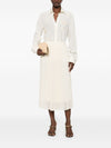 Ermanno Scervino Embroidered long skirt