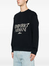 Emporio Armani Sweaters Blue