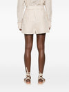 Iro Anemone striped cotton shorts