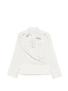 Iro Lace striped cotton shirt