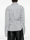 Iro Lace striped cotton shirt