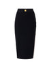 Elisabetta Franchi Knitted midi skirt
