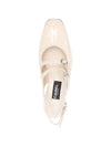 Carel Paris Peche buckle-strap flat pumps.