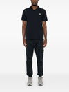 Stone Island Logo cotton polo shirt