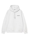Carhartt Wip Pre Silk & Nylon Logo cotton hoodie