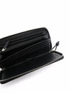 Emporio Armani Tumbled Leather Wallet With Wrap-Around Zip