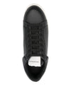 Emporio Armani Tumbled leather sneakers