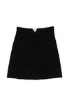 Valentino VLogo Signature wool skirt
