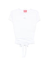Diesel T-Bunny-Tail tie-waist T-shirt