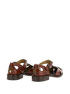 HEREU Sandals Leather Brown