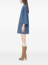 Valentino VLogo Signature denim short dress