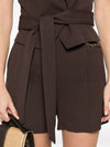 Elisabetta Franchi Shorts Brown