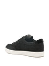 Emporio Armani Jacquard sneakers with an all-over eagle