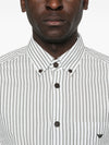 Emporio Armani Striped cotton shirt