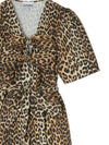 GANNI Dresses Brown