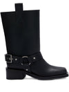 Ganni Mid Shaft Biker Boot