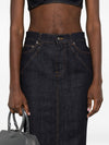 Givenchy Denim long skirt