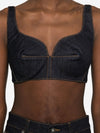 Givenchy Denim cotton bra top