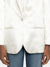 Alysi Silk & Nylon Single-breasted blazer jacket