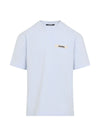 JACQUEMUS T-shirts and Polos Clear Blue