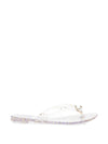 Casadei Jelly Glitter Flip Flops
