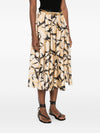 Elisabetta Franchi Printed midi skirt