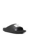Givenchy Label Slide mules in rubber