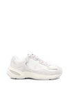 Emporio Armani Rafia n suede Sneakers