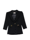 Elisabetta Franchi V-neck Single-breasted blazer jacket