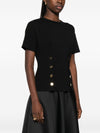Elisabetta Franchi T-shirts and Polos Black