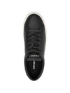Emporio Armani leather lace-up sneakers
