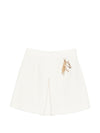 Emporio Armani A-line shape Tweed mini skirt