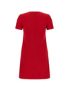 Valentino VLogo Signature wool and silk dress