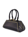 Givenchy Mini Antigona East-West Bag In Box Leather With Studs Detail