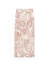 Alysi Printed silk skirt
