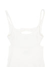 Courreges Pre Cotton tank top