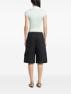 Courreges Pre CourrÃ¨ges Logo cropped polo shirt