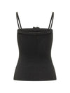 Courreges Pre CourrÃ¨ges Ribbed tank top