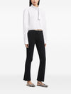 Courreges Pre CourrÃ¨ges Ribbed knitted trousers