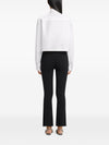 Courreges Pre CourrÃ¨ges Ribbed knitted trousers