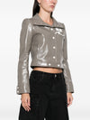 Courreges Re-Edition Faux leather jacket
