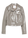 Courreges Re-Edition Faux leather jacket