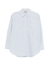Woolrich Shirts Clear Blue